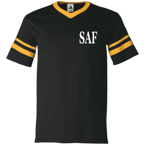 SAF - V-Neck Sleeve Stripe Jersey