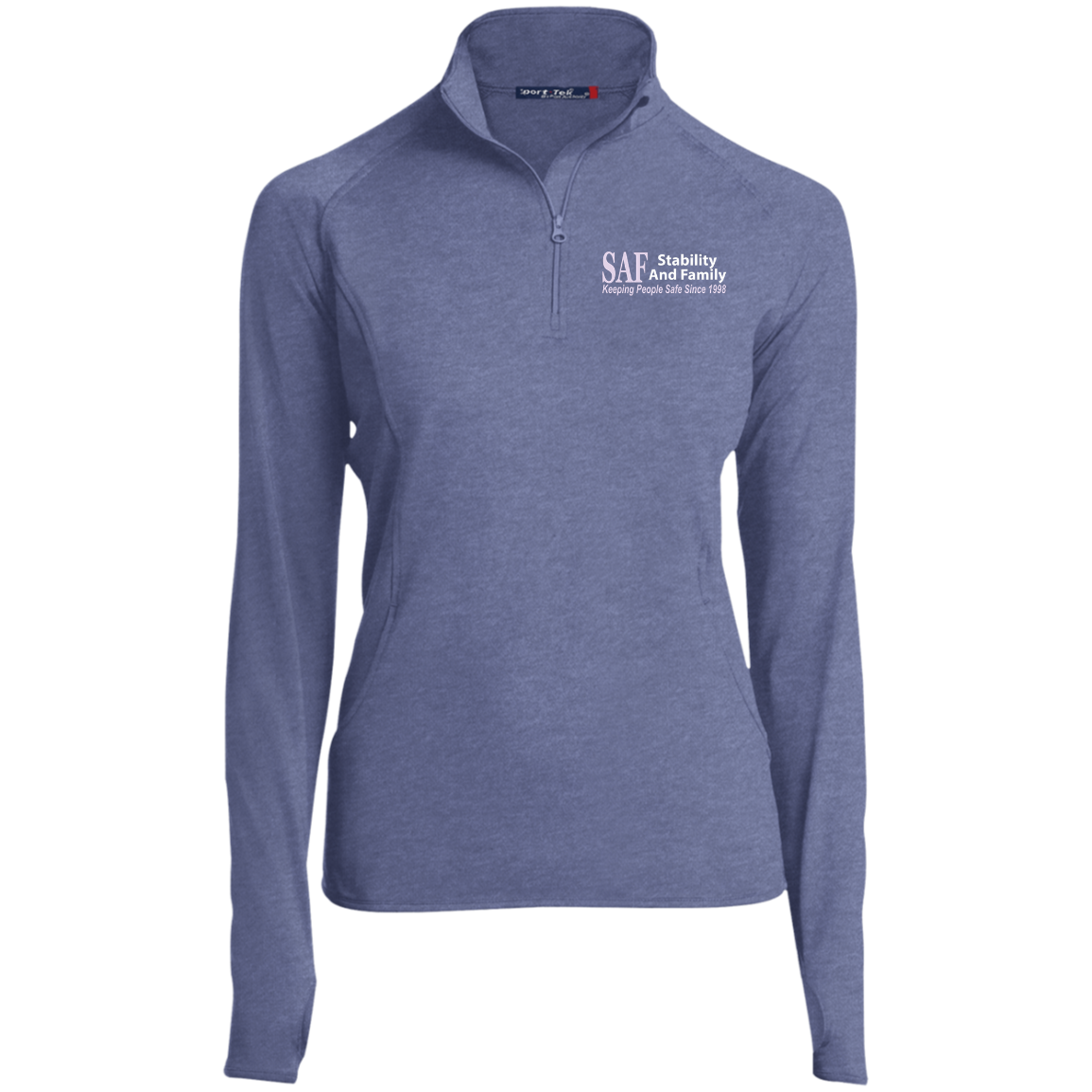 SAF - Women's 1/2 Zip Performance Pullover