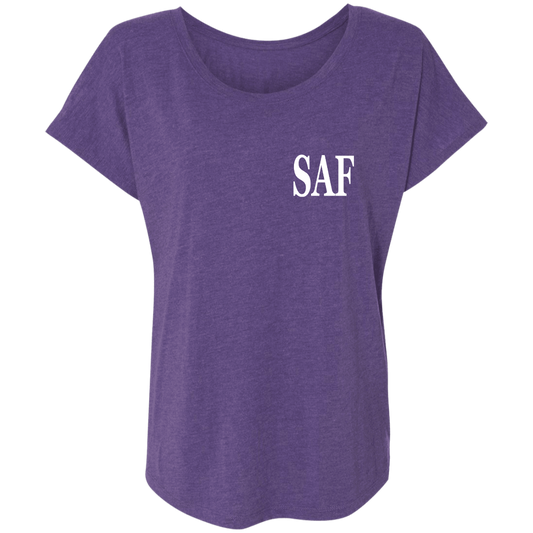 SAF - Ladies' Triblend Dolman Sleeve