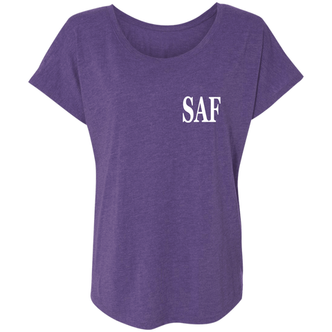 SAF - Ladies' Triblend Dolman Sleeve