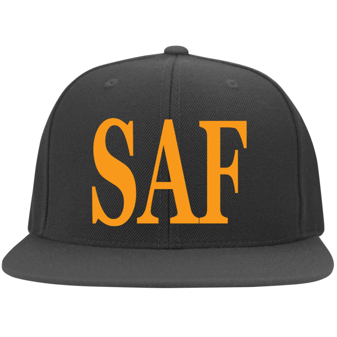 SAF - Flat Bill Twill Flexfit Cap