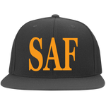 SAF - Flat Bill Twill Flexfit Cap