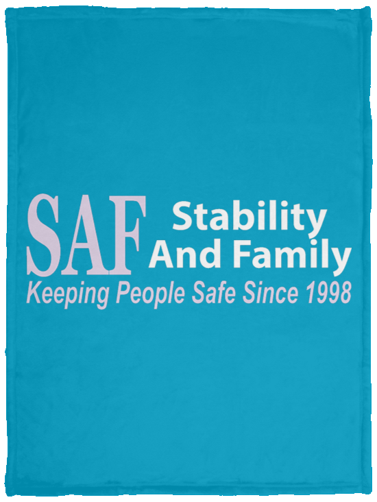 SAF - Cozy Plush Fleece Blanket - 30x40