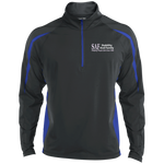 SAF - Men's Sport Wicking Colorblock 1/2 Zip