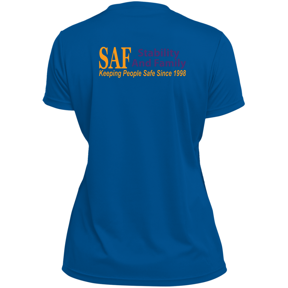 SAF - Ladies’ Moisture-Wicking V-Neck Tee