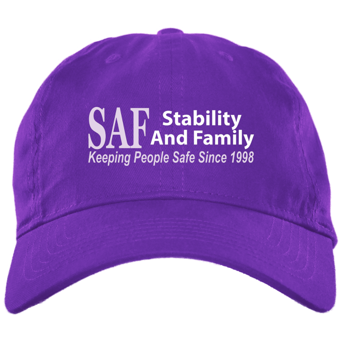 SAF - Brushed Twill Unstructured Dad Cap