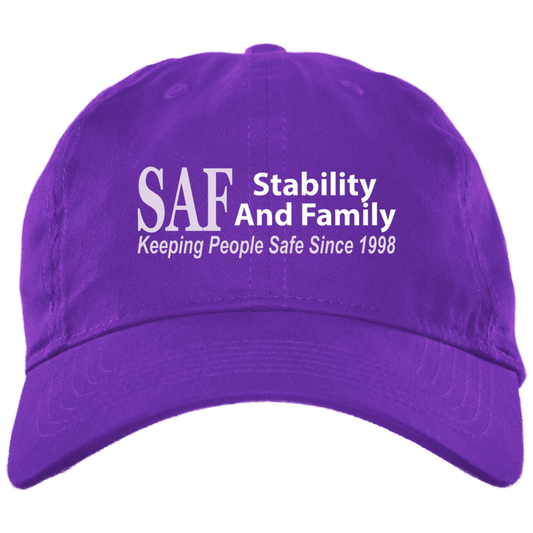 SAF - Brushed Twill Unstructured Dad Cap