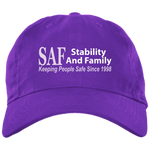 SAF - Brushed Twill Unstructured Dad Cap