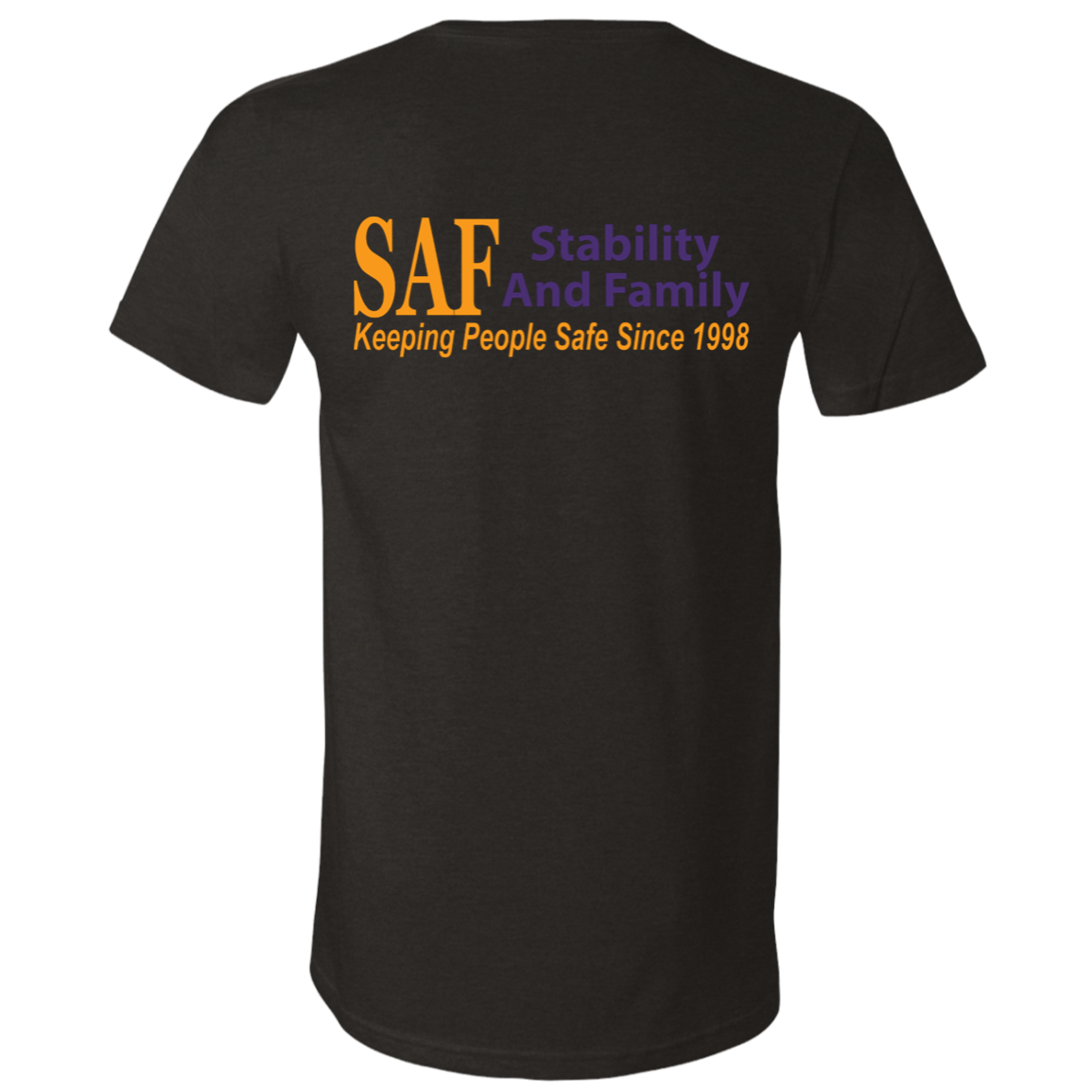 SAF - Unisex Jersey SS V-Neck T-Shirt
