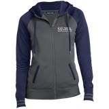 SAF - Ladies' Moisture Wick Full-Zip Hooded Jacket