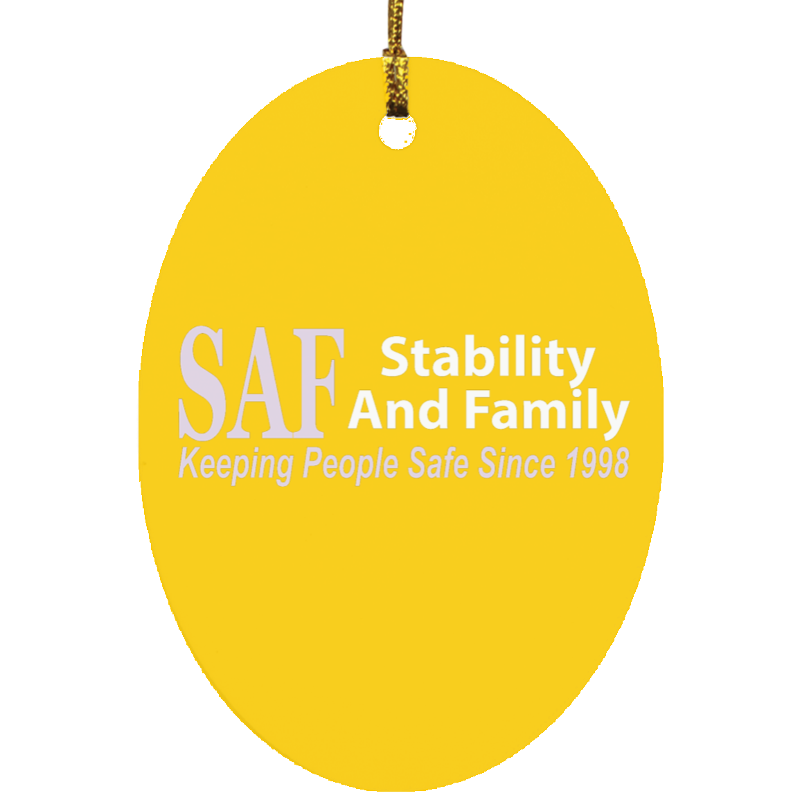SAF - Oval Ornament