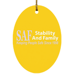 SAF - Oval Ornament