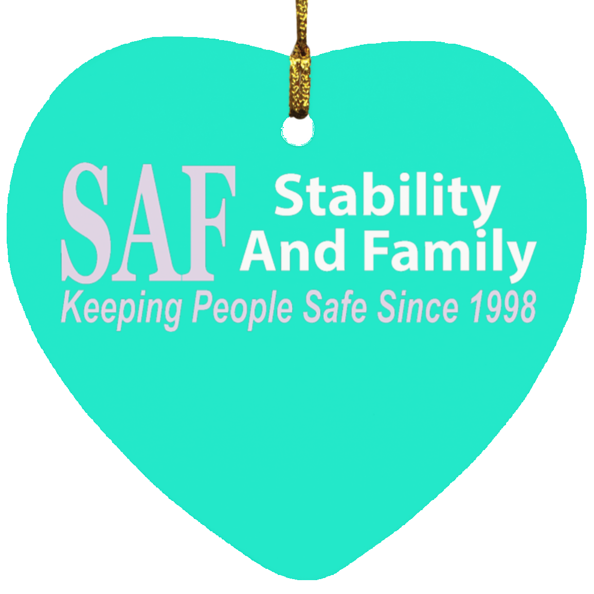 SAF - Heart Ornament