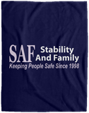 SAF - Cozy Plush Fleece Blanket - 60x80