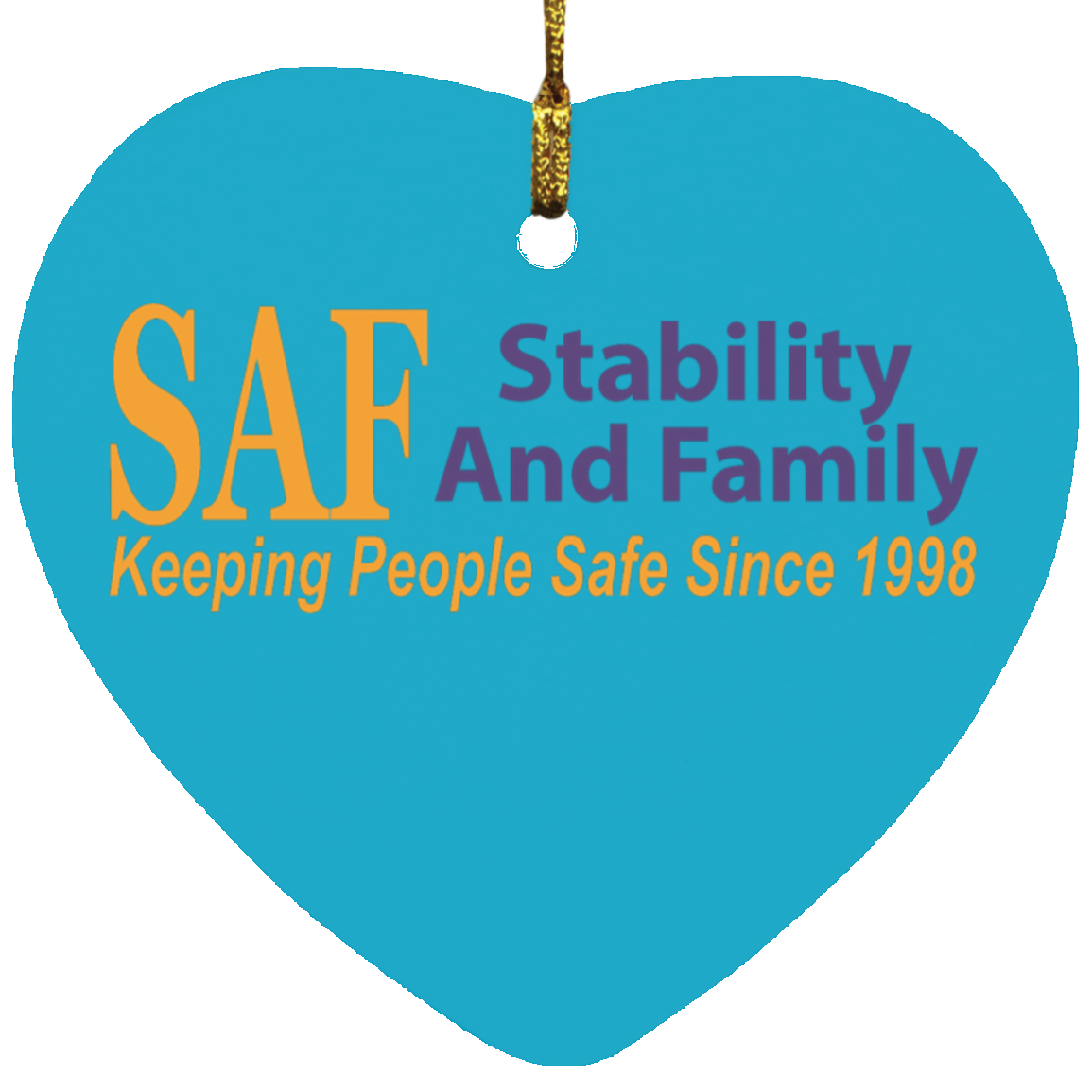 SAF - Heart Ornament