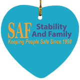 SAF - Heart Ornament