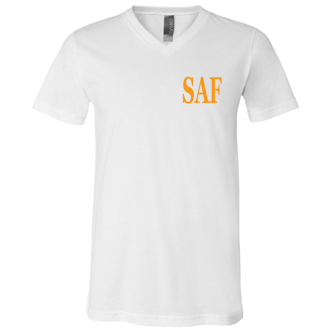 SAF - Unisex Jersey SS V-Neck T-Shirt
