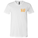 SAF - Unisex Jersey SS V-Neck T-Shirt