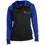 SAF - Ladies' Moisture Wick Full-Zip Hooded Jacket