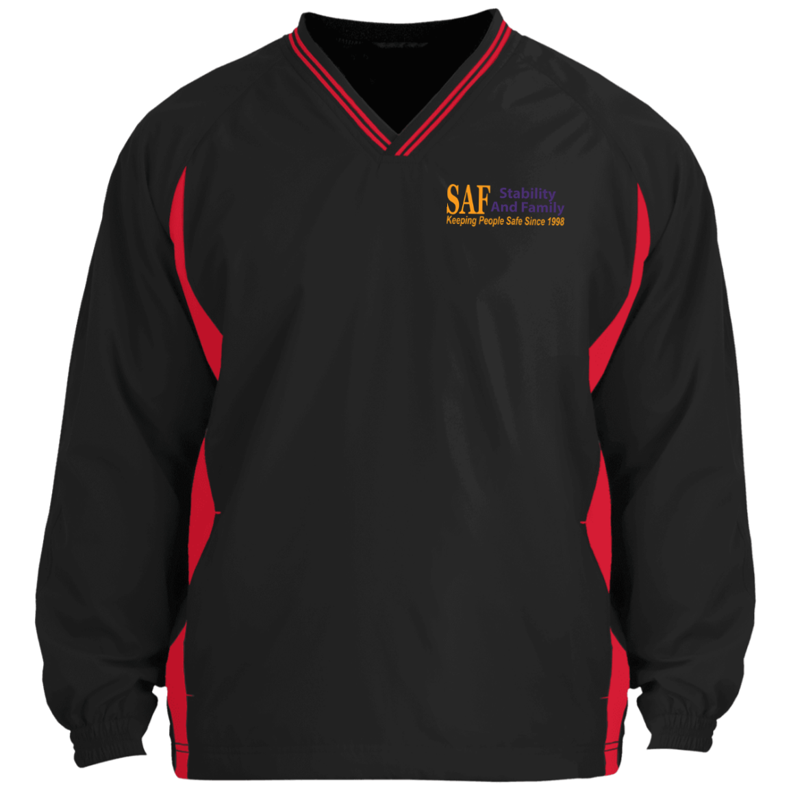 SAF - Tipped V-Neck Windshirt