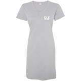 SAF - Ladies' V-Neck Fine Jersey Cover-Up