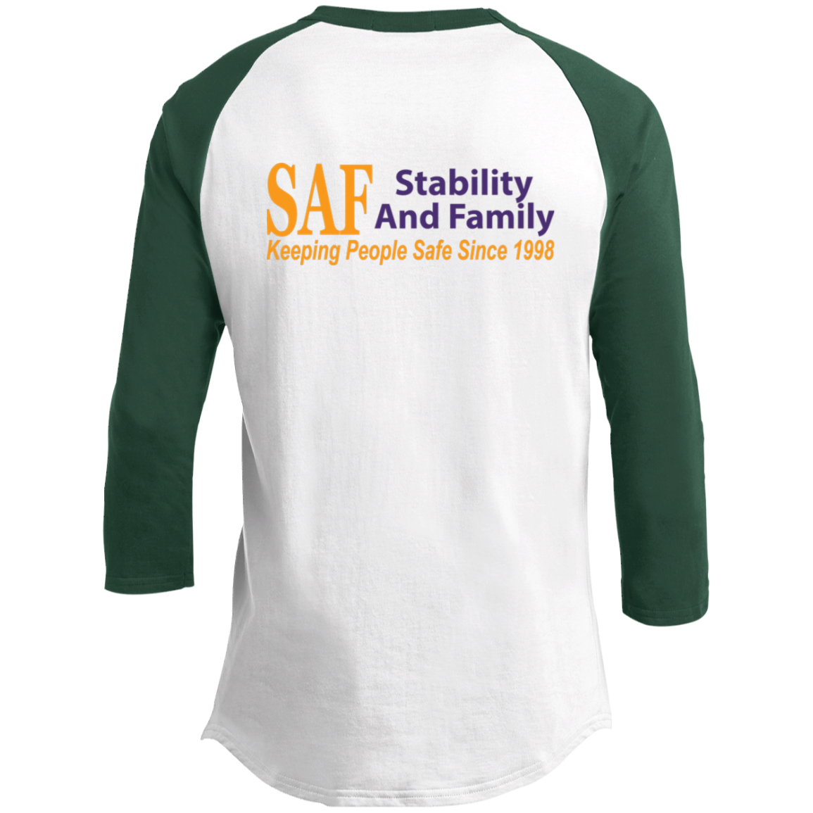 SAF - Youth 3/4 Raglan Sleeve Shirt