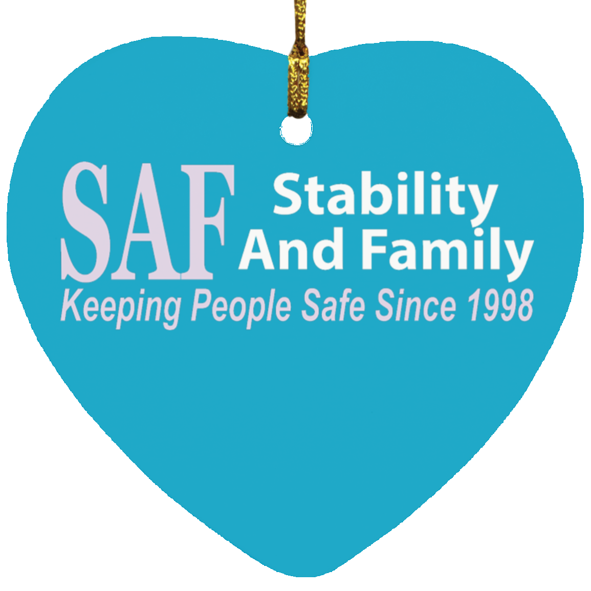 SAF - Heart Ornament