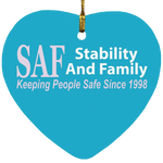 SAF - Heart Ornament
