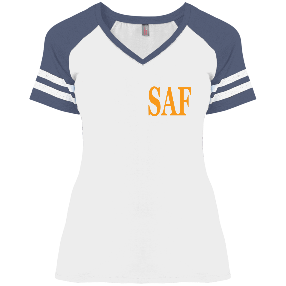 SAF - Ladies' Game V-Neck T-Shirt
