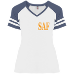 SAF - Ladies' Game V-Neck T-Shirt