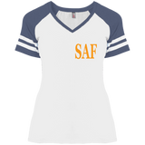 SAF - Ladies' Game V-Neck T-Shirt