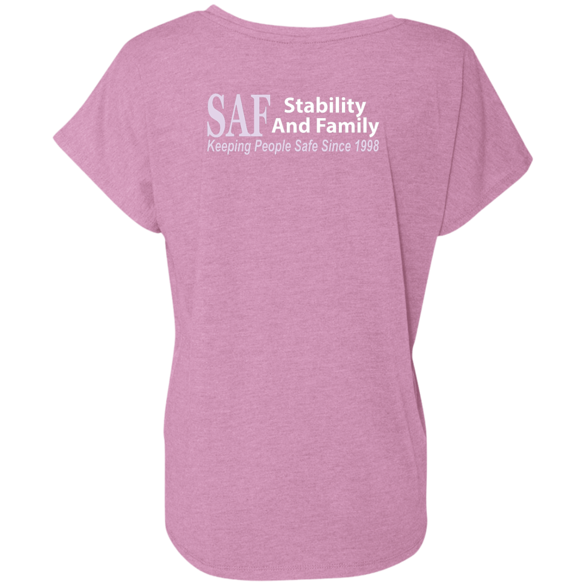 SAF - Ladies' Triblend Dolman Sleeve