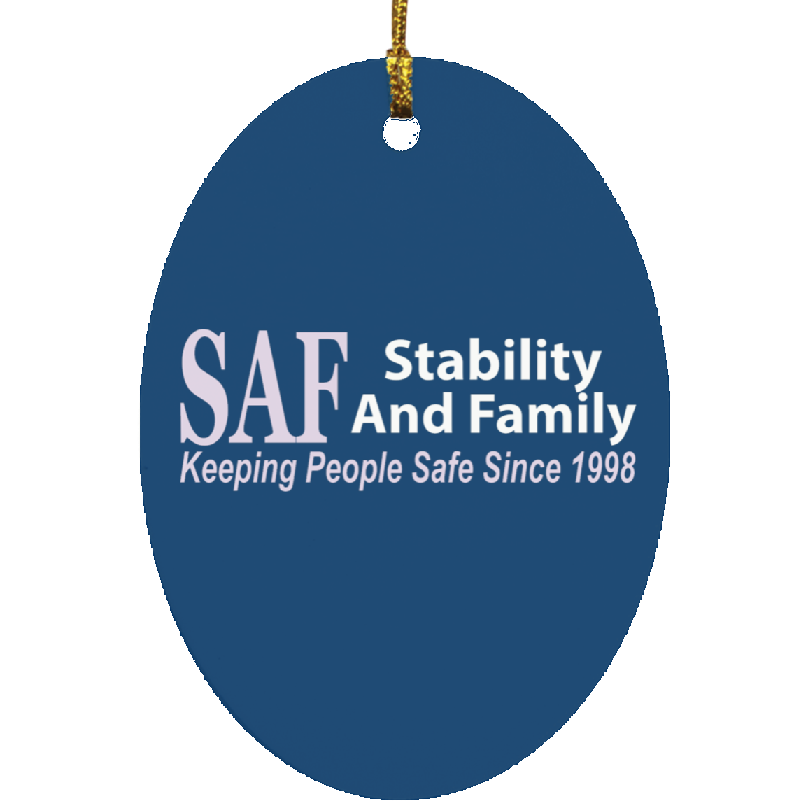 SAF - Oval Ornament