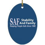 SAF - Oval Ornament