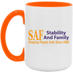 SAF - 15oz. Accent Mug