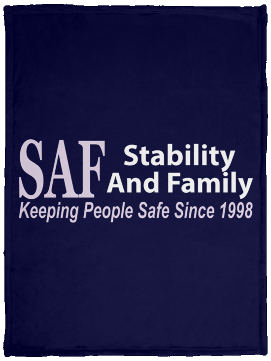SAF - Cozy Plush Fleece Blanket - 30x40