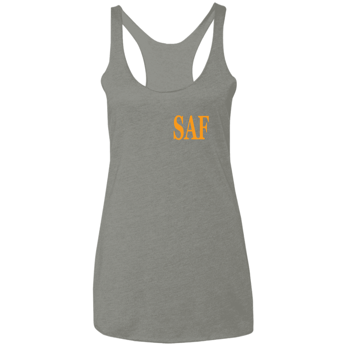 SAF - Ladies' Triblend Racerback Tank