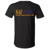 SAF - Unisex Jersey SS V-Neck T-Shirt